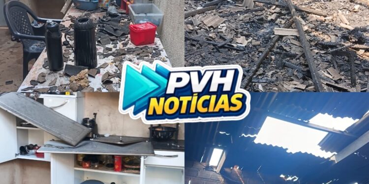 CRIMINOSO: Dupla coloca fogo em residência depois de furtar TV na zona leste