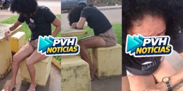 VÍDEO: Mulher é presa após assalto e ser abandonada pelo comparsa na zona sul