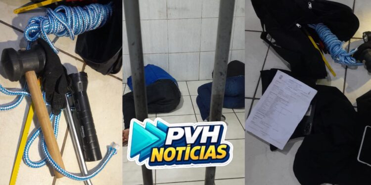 MADRUGADA: Dupla é presa durante tentativa de furto a joalheria dentro de shopping em Porto Velho