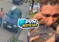 VÍDEO: Ladrão com mais de 30 passagens chora após ser preso por furto de Fiat Uno