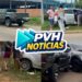 URGENTE: Passageira fica ferida em acidente entre três veículos no Lagoa