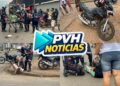 URGENTE: Acidente entre motos deixa dois feridos na zona Leste de Porto Velho