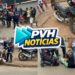 URGENTE: Acidente entre motos deixa dois feridos na zona Leste de Porto Velho