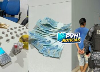 ORGULHO DO MADEIRA: Força Tática prende suspeito com drogas em condomínio na leste