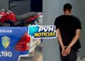 CRISTAL DA CALAMA: Adolescente é flagrado com moto roubada na zona leste