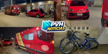 URGENTE: Bicicleta para embaixo de carro em atropelamento na zona sul