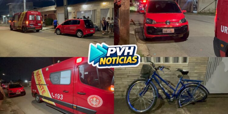 URGENTE: Bicicleta para embaixo de carro em atropelamento na zona sul