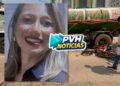 VÍDEO: Passageira morre e piloto de moto fica ferido em acidente com caminhão no centro
