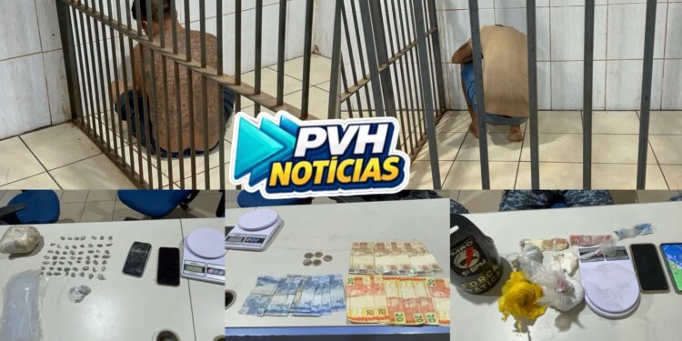 BECO ELETRONORTE: Cunhados são presos acusados de comandar duas bocas de fumo na leste