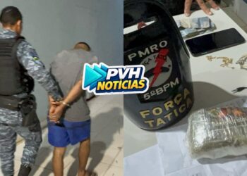 CAIU: Motoboy sofre queda durante perseguição e acaba preso com droga na zona leste