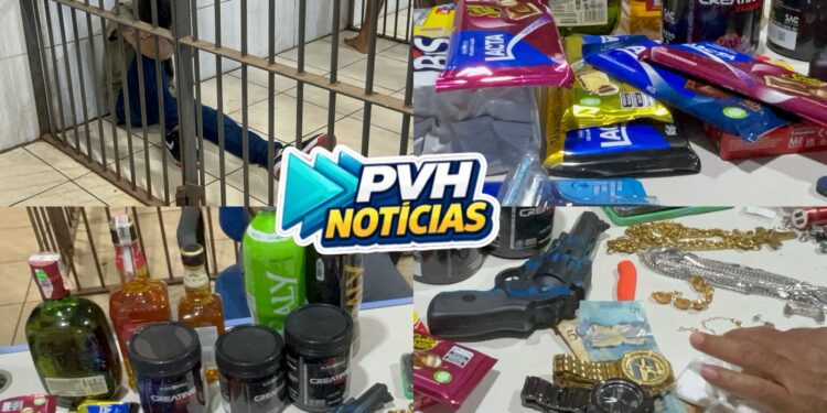 NO IG: Homem é preso com drogas após furto em supermercado na capital