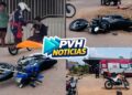 URGENTE: Colisão entre motos deixa três feridos na zona leste