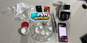 FACHADA: Equipe do sgt Machado prende suspeito usando casa para vender drogas no Lagoinha