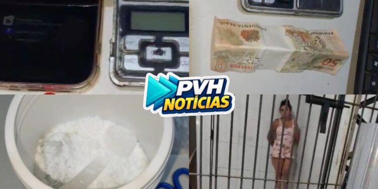 FLAGRANTE: Equipe do sgt Machado prende jovem com cocaína no centro