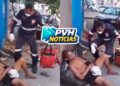 URGENTE: Morador de rua tem os dois braços quebrados durante espancamento; “To na lista para morrer”