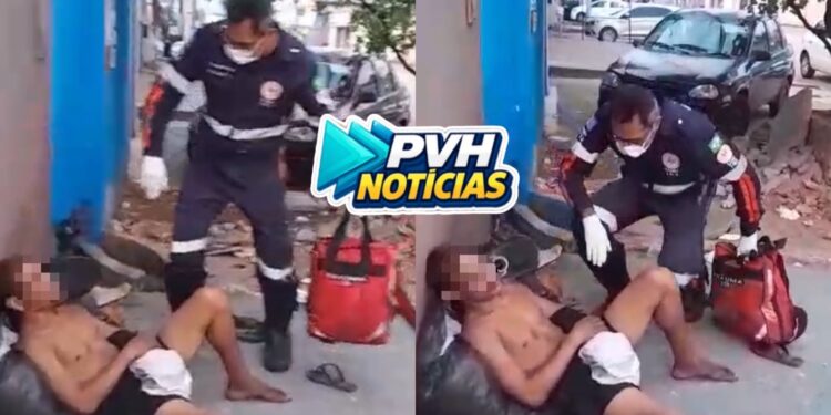 URGENTE: Morador de rua tem os dois braços quebrados durante espancamento; “To na lista para morrer”