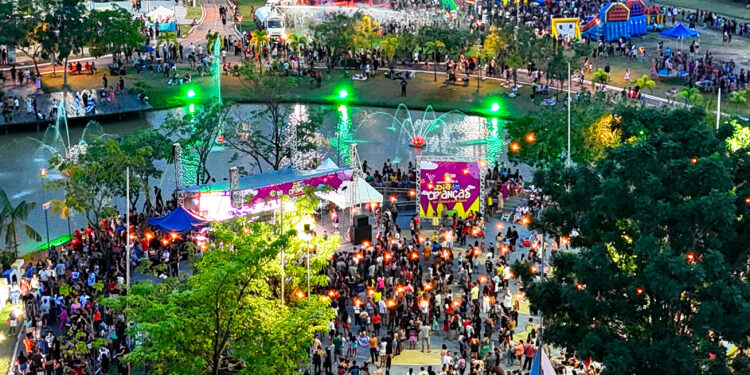 GRANDE PÚBLICO: Dia das Crianças reuniu cerca de 40 mil pessoas no Parque da Cidade
