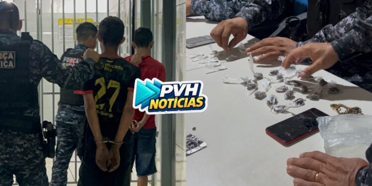 ODM: Força Tática prende dupla com maconha e cocaína em condomínio