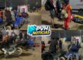 NA CURVA: Motorista foge após fazer conversão e derrubar motociclista na zona leste