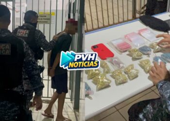 VÍDEO: Adolescentes são flagrados com drogas avaliadas em R$35 mil reais e moto roubada em Porto Velho
