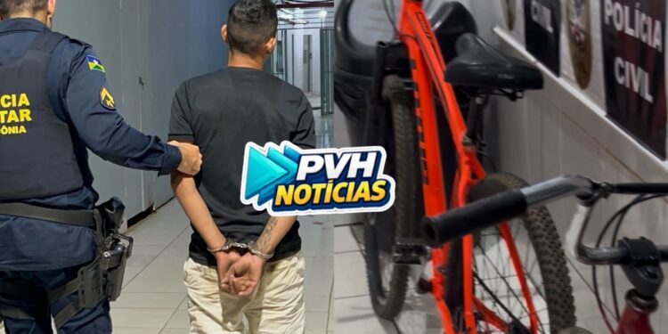 FOI ALCANÇADO: Ladrão é perseguido e preso após furtar bike de funcionário do IG