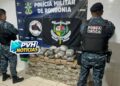 ATUALIZADA: Força Tática do 5º Batalhão apreende 101kg de drogas na zona leste Veja Vídeo
