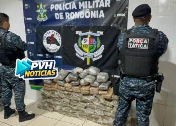 ATUALIZADA: Força Tática do 5º Batalhão apreende 101kg de drogas na zona leste Veja Vídeo