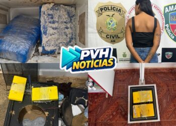 NO MICROONDAS: Operação do Denarc prende mulher com drogas em Porto Velho