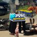 URGENTE: Motociclista sofre fratura em grave acidente com carro na leste