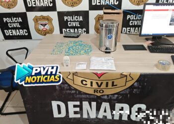 COMBATE AO TRÁFICO: DENARC prende suspeito de distribuir ecstasy em festas rave de Porto Velho