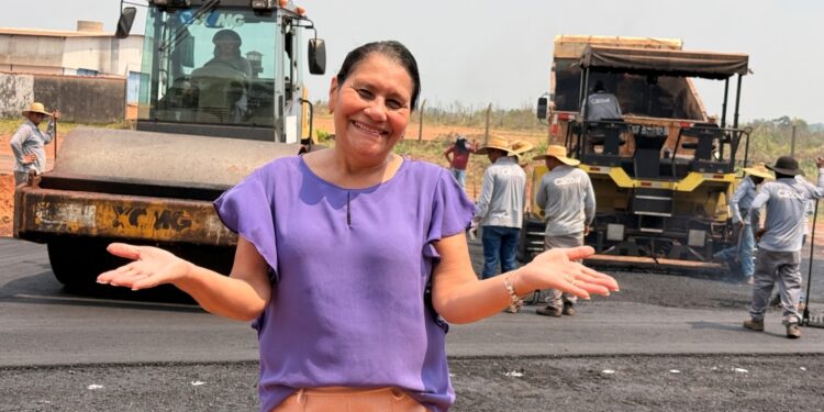 Cássio Gois viabiliza obras de pavimentação e drenagem no distrito de Riozinho
