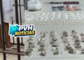 FICOU NERVOSO: Adolescente sai correndo ao ver viatura do Choque e acaba apreendidos com drogas
