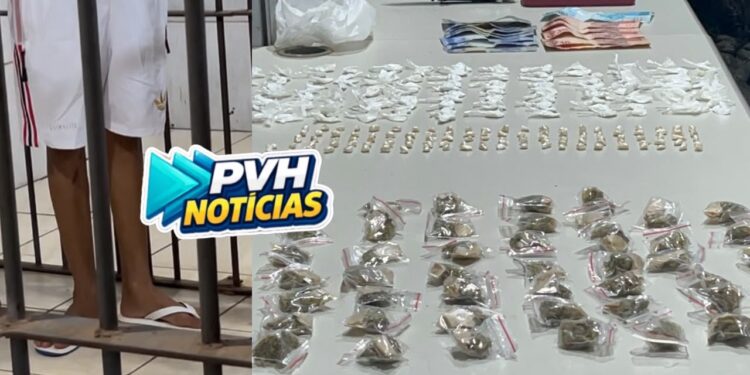 FICOU NERVOSO: Adolescente sai correndo ao ver viatura do Choque e acaba apreendidos com drogas